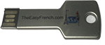 Easy French replacement USB key
